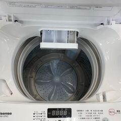 洗濯機　No.13180　ハイセンス　2022年製　7.5kg　HW-G75C　【リサイクルショップどりーむ荒田店】