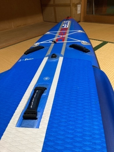インフレータブルSUPレースボードSB airline14ft24”を譲ります。（当方 