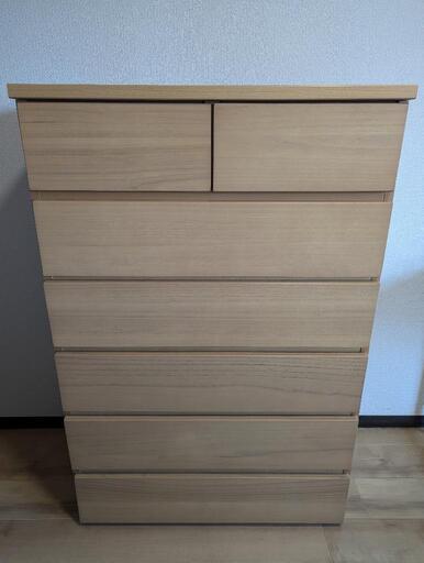 【美品】【配送可能】ニトリ　ハイチェスト　タンス