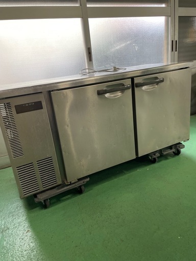 【動確済み】ホシザキ 業務用 冷凍庫 FT-150SNE コールドテーブル 329L 1500×600×800 台下冷凍庫 テーブル型 厨房機材 店舗用品
