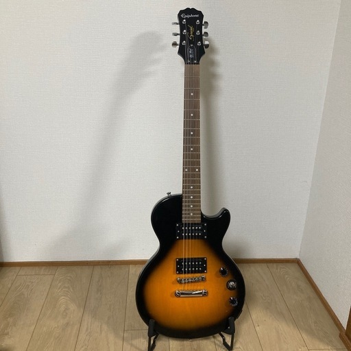 エピフォン　レスポール　エレキギター　ソフトケース付き