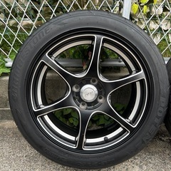 5ZIGEN ゴジゲン プロレーサー DF-V6 ブラックマシニング　16インチ6.5J