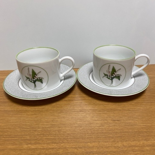 クリスチャンディオール　ミリラフォーレ　カップ＆ソーサー　2客
