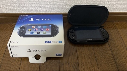 【美品】PlayStation Vita Wi-Fiモデル ブラック PCH-2000