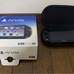 【美品】PlayStation Vita Wi-Fiモデル ブラック PCH-2000