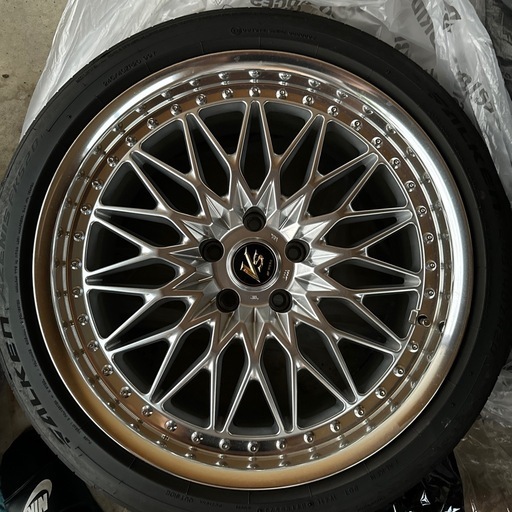 work VSXV ホイール work vsxv 17インチ9.5j+2 5h 114.3 Oディスク 2