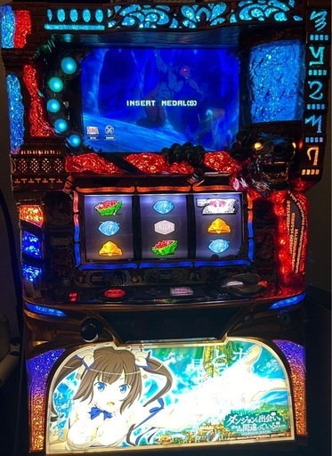 スロット実機　ダンジョンに出会いを求めるのは間違っているだろうか　ダンまち
