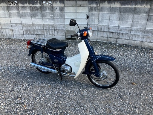 群馬　伊勢崎市　原付　 スーパーカブ50カスタム　タイヤ新品❗️ 4速❗️セル付きの豪華装備‼️