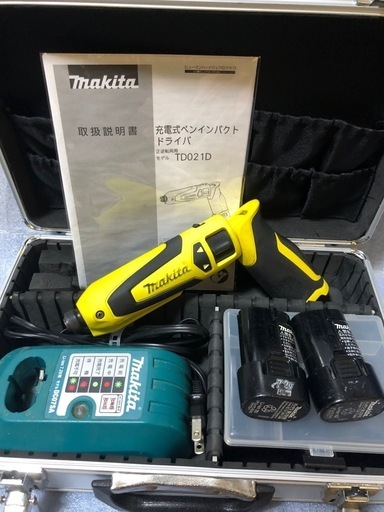 マキタペンインパクトドライバTD021中古超美品オリジナルハウジング  .②