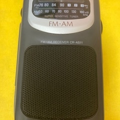 FM AM receiver CR AS11 AIWA