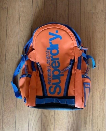 superdry 極度乾燥(しなさい) のリュック オレンジ