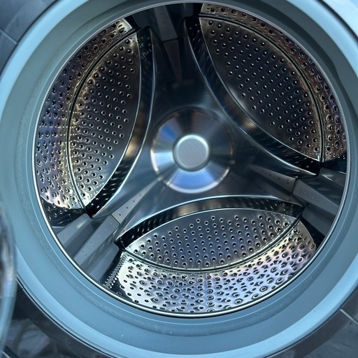 2022年製】SHARP ES-S7H-WL クリスタルホワイト [ドラム式洗濯乾燥機