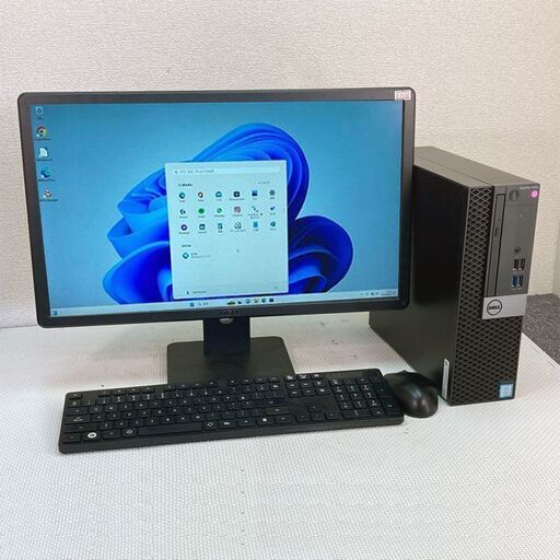 Windows11 第7世代CPU搭載 SSD+HDD ★ DELL OptiPlex 5050 SFF Corei3-7100(3.9G/2コア) メモリ8GB SSSD128GB HDD500GB DVD VGA/DP