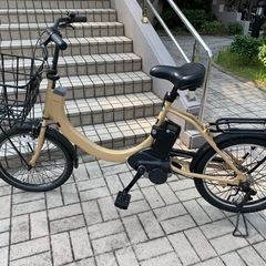 美品】限定お値下げ 9月のみ Panasonic 電動自転車 SW ベージュ 子乗せ可