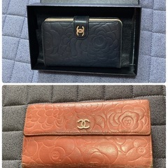 CHANELカメリア 財布 2点セット