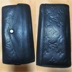 ルイヴィトン　ポルトフィユ・サラ　アンプラント　ノワール　ブラック