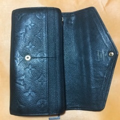 ルイヴィトン　ポルトフィユ・サラ　アンプラント　ノワール　ブラック