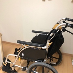 介助式車椅子。ネクストコアシリーズ。NEXT-21B。京都市内配送費 