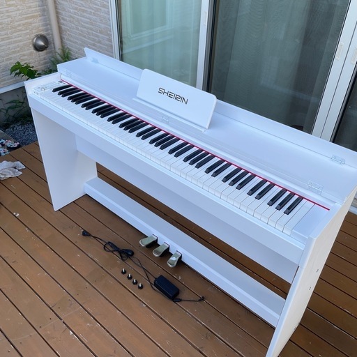 【美品】 SHEIRIN 電子ピアノ 88鍵盤 MIDI  SR-F200  相場36,000円前後