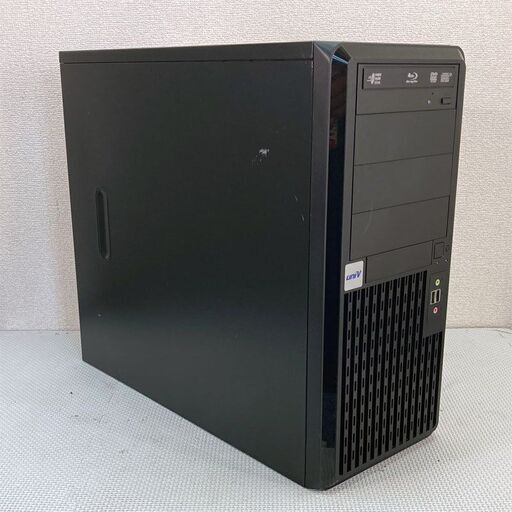 現金特価！ 第8世代Corei7搭載 NVIDIA T400 動画編集向け ★ UNIV UNI-i7ZC Core i7-8700(3.2G/6コア/12スレッド) 32GB SSD2TB HDD2TB ブルーレイ
