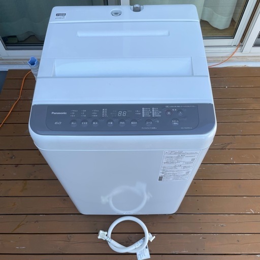 【2020年製】全自動洗濯機 6kg ホワイト