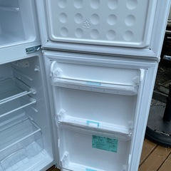 【2022年製】冷凍冷蔵庫130L ホワイト