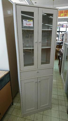 ★中古品★ 2面スリム食器棚