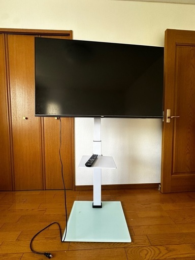 50型テレビ＋スタンド＋Amazonfire stick
