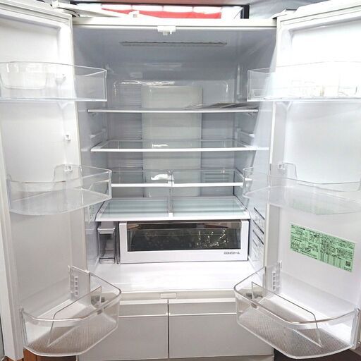 日立/HITACHI 冷蔵庫 R-HW48N 6ドア 475L 2020年製 HITACHI 日立 6ドア