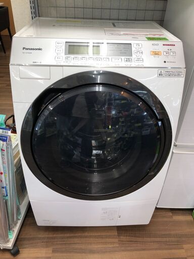 訳ありポッキリ価格！ 目玉！Panasonic ドラム洗濯機  NA-VX7600R 2016 洗濯10kg 乾燥6kg 泡洗浄 エコナビ搭載 ジェット乾燥 クリスタルホワイト 　一人暮らし 二人暮らし クリーニング済 堺市 石津【ジャングルジャングルサカイ石津店】