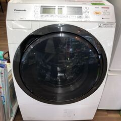 訳ありポッキリ価格！ 目玉！Panasonic ドラム洗濯機  NA-VX7600R 2016 洗濯10kg 乾燥6kg 泡洗浄 エコナビ搭載 ジェット乾燥 クリスタルホワイト 　一人暮らし 二人暮らし クリーニング済 堺市 石津【ジャングルジャングルサカイ石津店】 訳ありポッキリ価格！ 目玉！Panasonic ドラム洗濯機 NA-VX7600R 2016