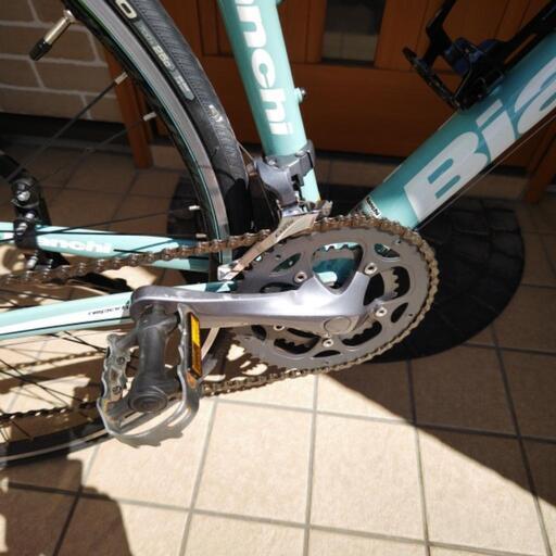 【美品】Bianchi Via Nirone 7 Claris ロードバイク46