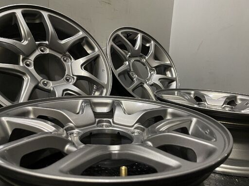 新車外し ジムニー JB64 純正16インチ スチールホイール 鉄ホイール 4本 JB64ジムニー.JB23ジムニー(4本）価格 エムブロオールドカントリー