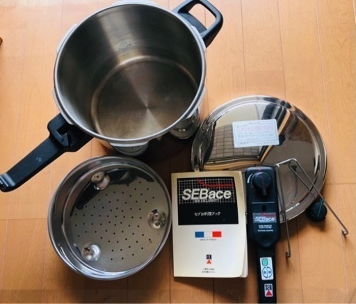 未使用‼︎圧力鍋　ステンレス調理器具 IH対応