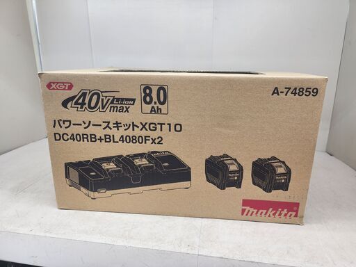 【引取限定】マキタ　パワーソースキット　XGT10　A-74859【安佐北店】【未使用】