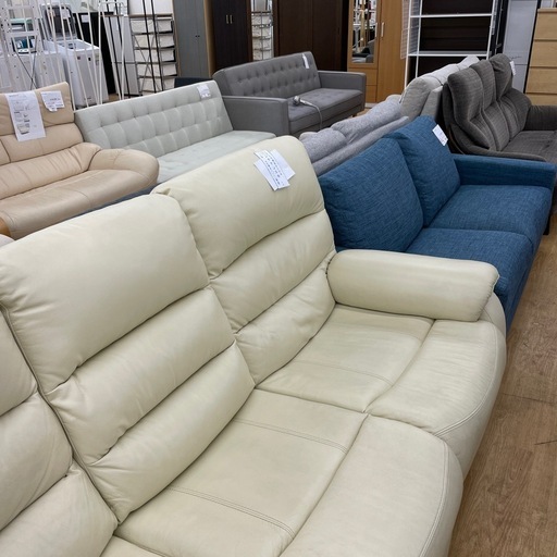 ★ジモティ割あり★  ニトリ二人掛けソファ　クリーニング済み SJ6977 ☆ジモティ割あり☆ ニトリ二人掛けソファ クリーニング済み SJ6977