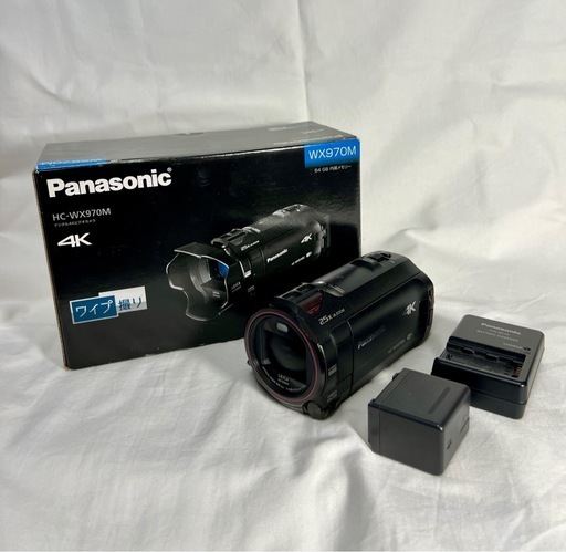 Panasonic HC-WX970M 4kビデオカメラ