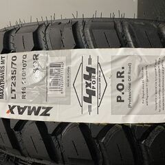 タイヤ新品 ZMAX MAXATRAVES M/T 235/70R16 夏タイヤ ジェプセン 16 