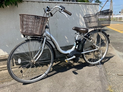 【福岡県筑後市にて引取り限定】YAMAHA PAS Natura 電動アシスト自転車 ３段切り替え ヤマハ