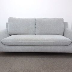 最終値下げ　美品　桜屋工業株式会社　2人掛け　ホワイト　革ソファ ☆ 新札幌 桜屋工業 2人掛けソファ グレー系 HOMEDAY 幅約170×