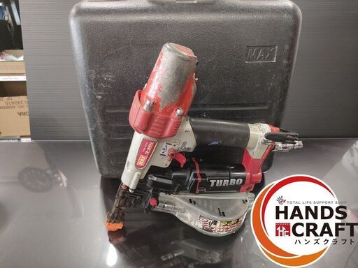 【中古】Max マックス 常圧ターボドライバ TD-341G ねじ打ち機 ビス打ち機 エアーツール　22mm~41mm