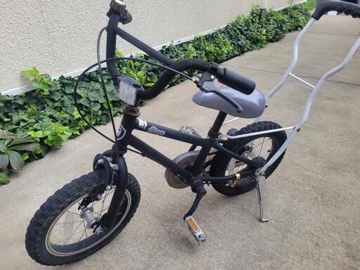 子供用自転車14インチ　+　自転車アシスト棒