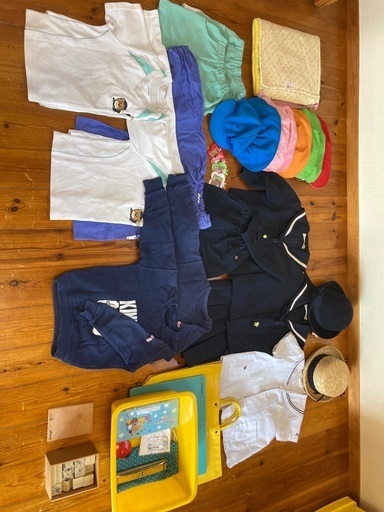 富士キンダー学園制服や購入品ほぼ一式