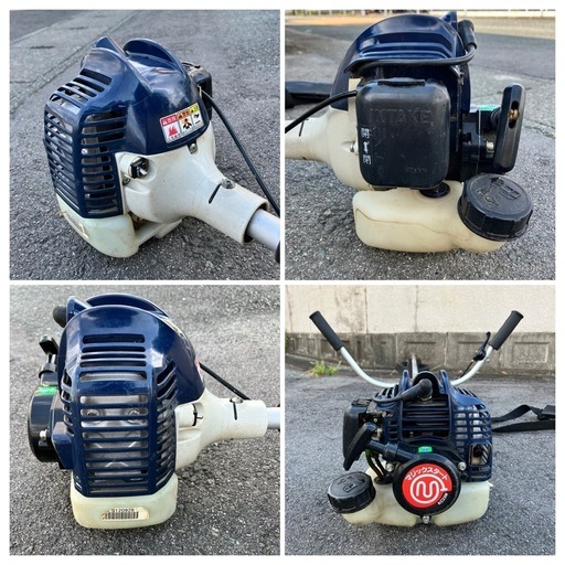 【福岡県筑後市にて引取り限定】動作確認済 BIG Mビックエム KC23Mマジック スタート エンジン草刈り機 MARUYAMA