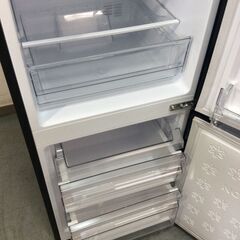 （9/16受渡済）JT9428【Haier/ハイアール 2ドア冷蔵庫】美品 2022年製 JR-NF148B 家電 キッチン 冷蔵冷凍庫 右開き 148L