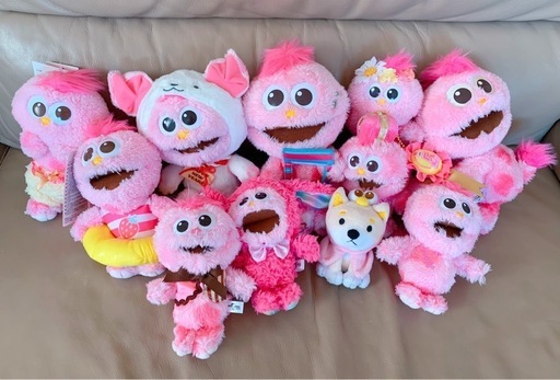 モッピー USJ ユニバ ぬいぐるみ キーホルダー 11個 美品