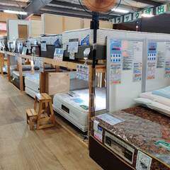 【愛品倶楽部柏店】セミダブルベッド 「F:無印良品 すのこ」「M:無印良品 洗えるカバーセミダブル」 パイン材突板 ポケットコイル