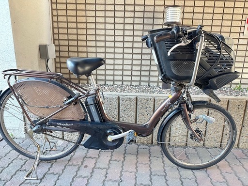 東京23区配達無料　新基準　ブリヂストン　アンジェリーノ　8.9Ah リチウム 電動自転車 中古 1238
