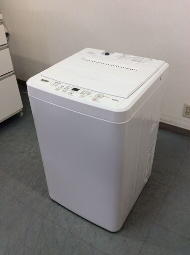 （10/13受渡済）JT9430【YAMADA/ヤマダ 6.0kg洗濯機】美品 2023年製 YAMADA SELECT YWM-T60H1 家電 洗濯 簡易乾燥