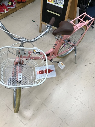 レモニームーン 　22インチ子供用自転車　ピンク
